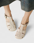 Diana - Elegante leren sandalen