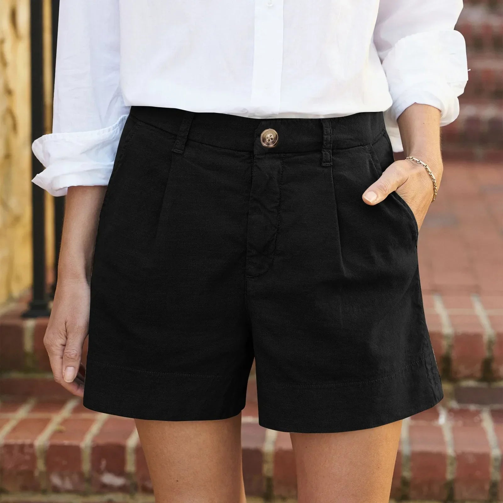 Wendy - Casual katoenen zomer short