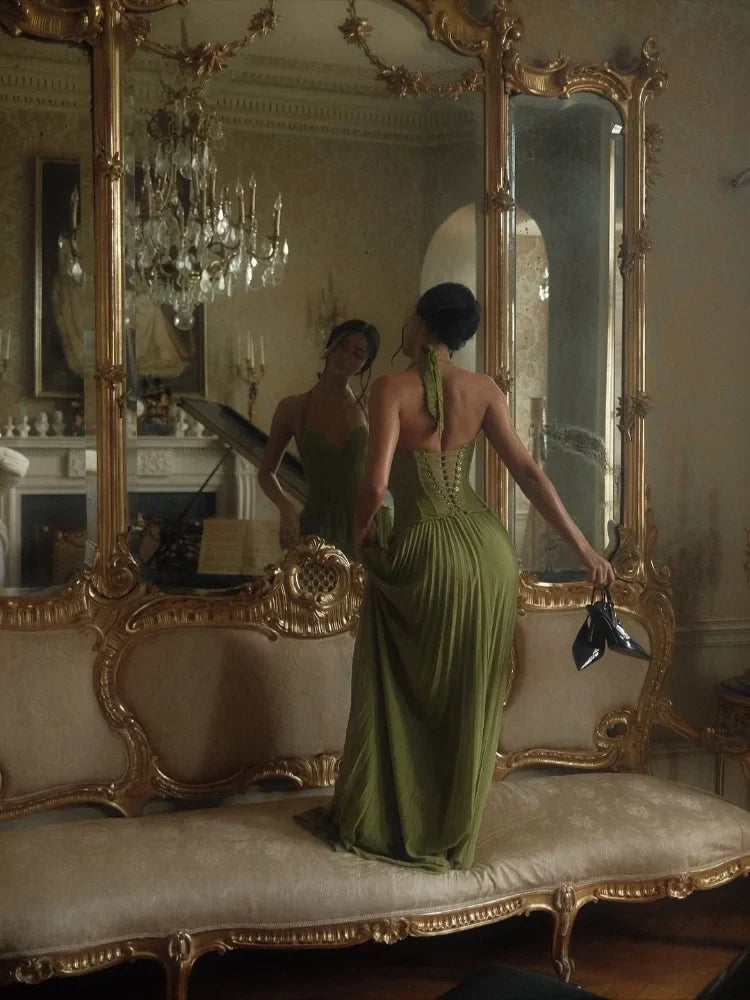 Shailine™ | Groene jurk