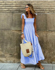 Nel | Casual bohemian jurk voor lente/zomer