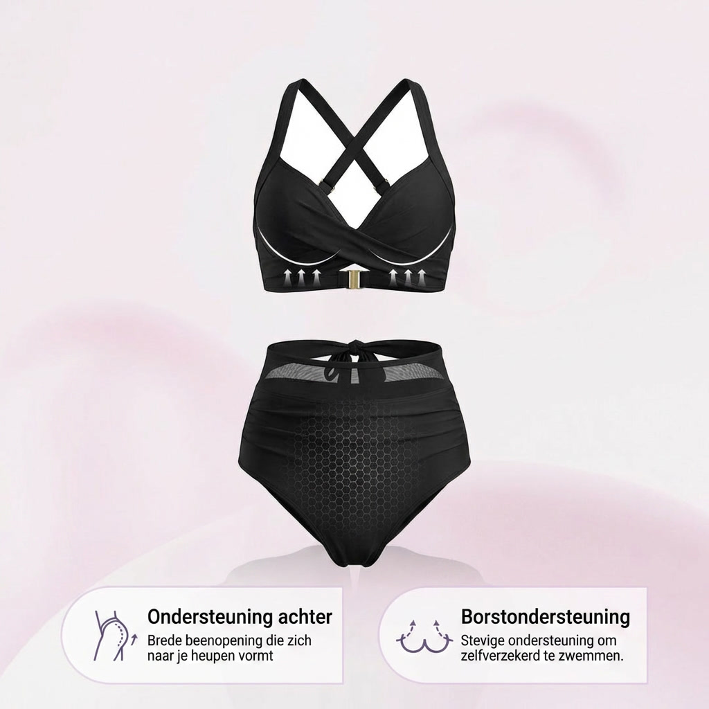 Daniek | 2-in-1 Hoog Getailleerde Tummy Control Bikini