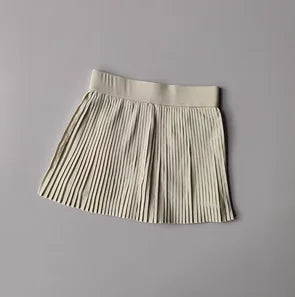 Madeleine | Geplooid broekrokje met comfy hoge taille