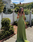 Shailine™ | Smaragdgroene jurk