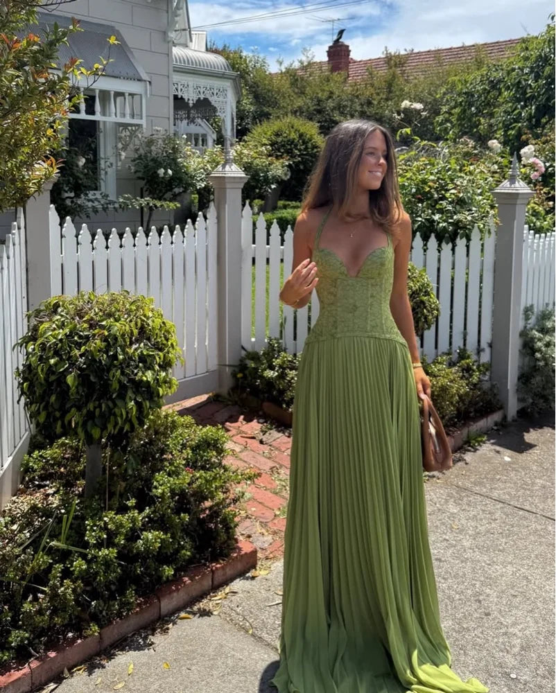 Shailine™ | Groene jurk