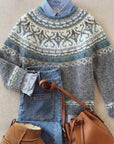 Cheryl™ | Chic Vintage Gebreide Trui