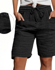 Bregt | Comfortabele Bermuda Short met Elastische Taille