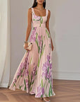 LYRA | Elegante Maxi-jurk met flatterende plooisilhouet