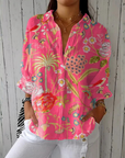 Chloe™ | Tropische Bloesem Blouse | Ademend en comfortabel voor de lente