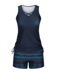 Tankini Geometrische Print Badpak