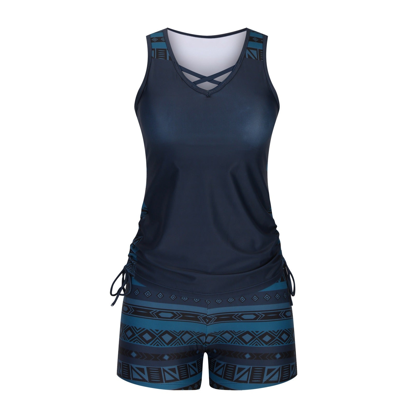 Tankini Geometrische Print Badpak