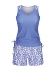 Tankini Geometrische Print Badpak