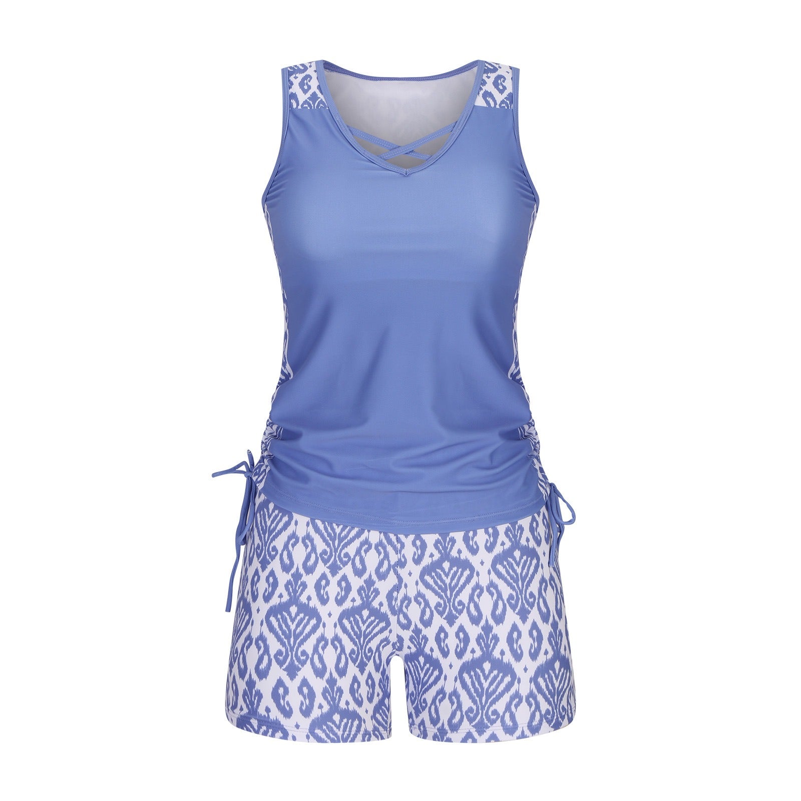 Tankini Geometrische Print Badpak