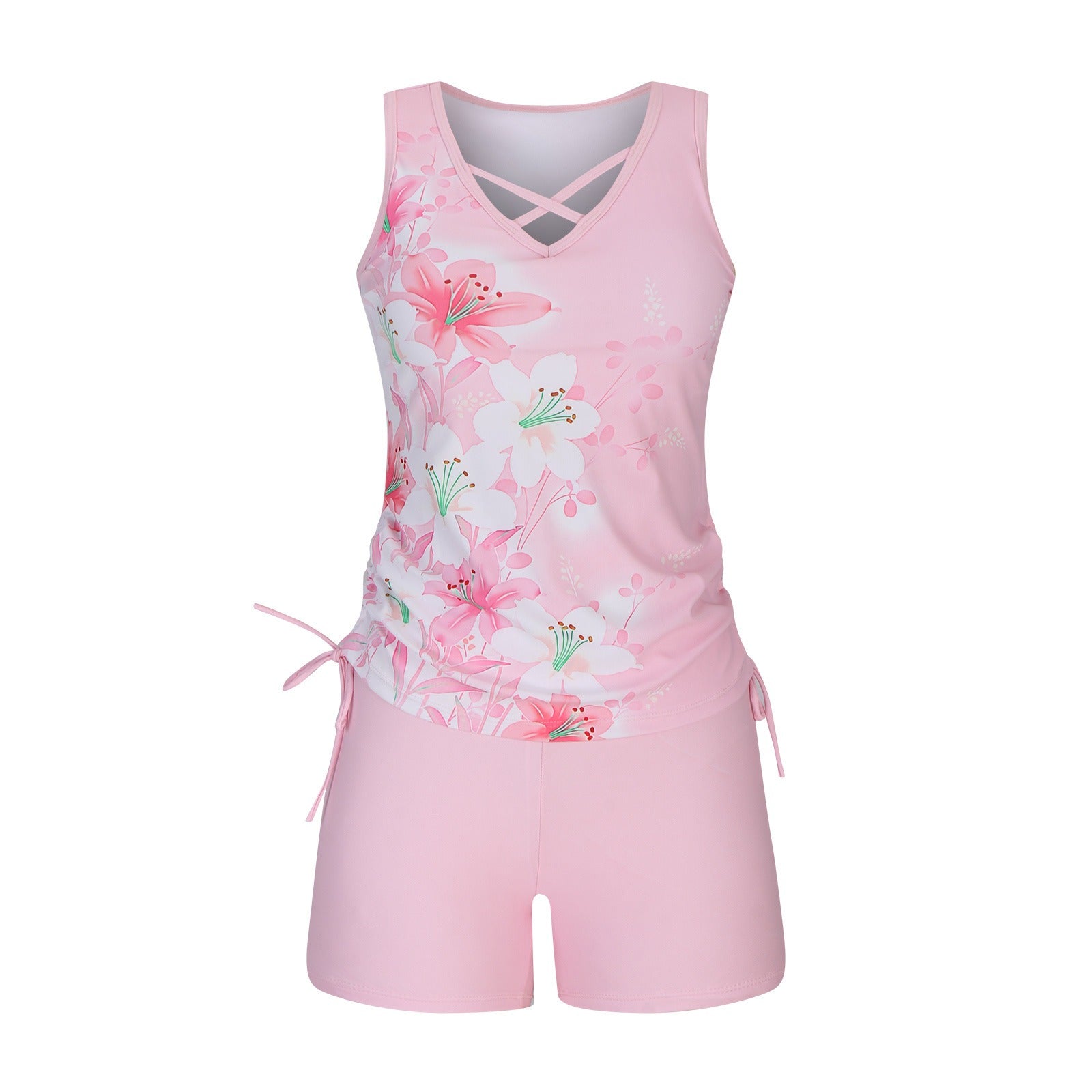 Tankini Geometrische Print Badpak
