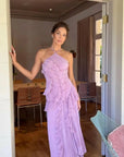 ELISIA | Elegante Maxi Jurk met Volants - BEPERKTE EDITIE