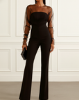 Sophy -- Elegante jumpsuit met mesh