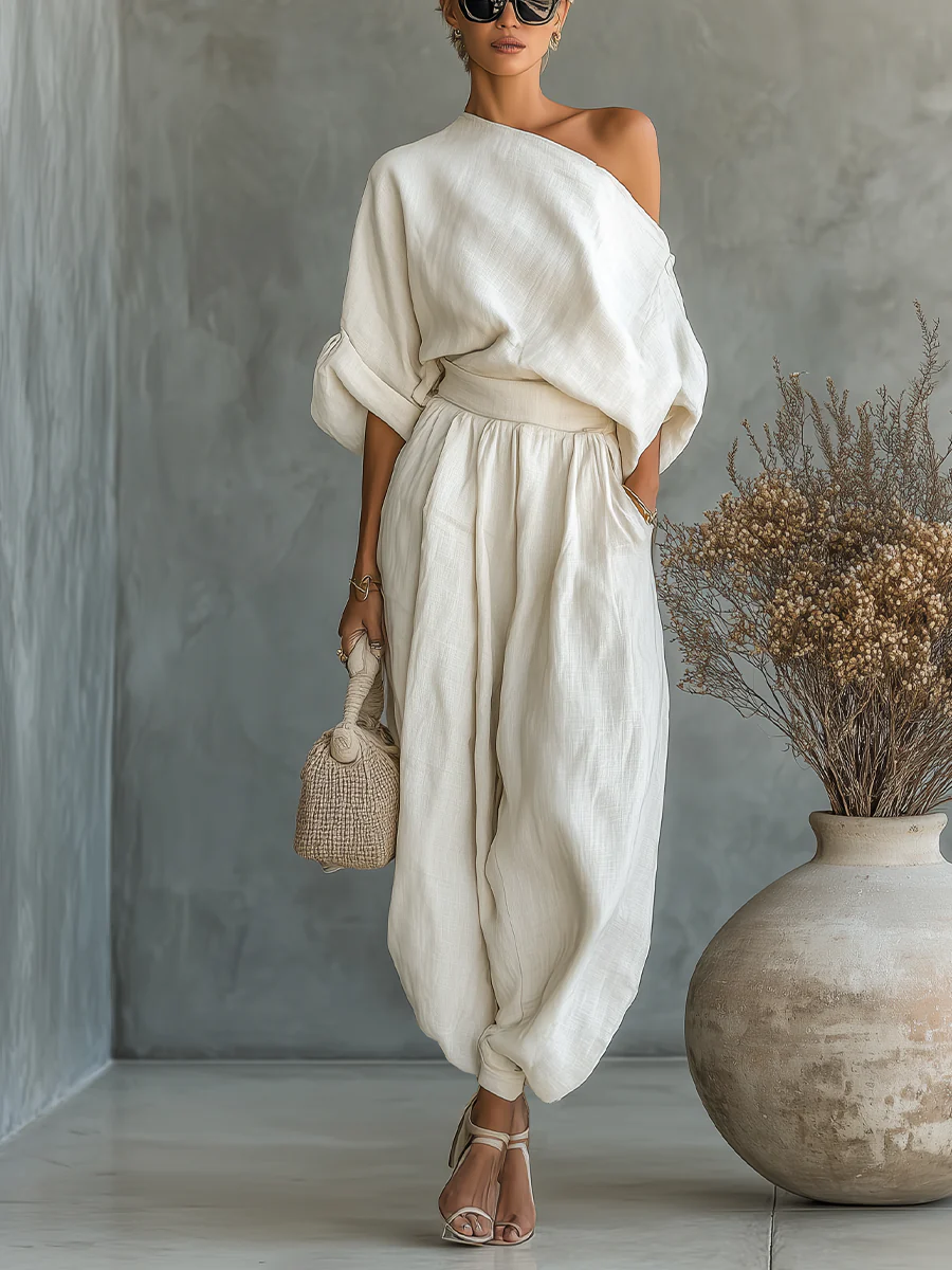 Milly -- Off-shoulder 2-delige set