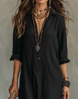 Trudy | Flatterende Maxi Jurk