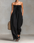 Lilly -- Strapless elegante jumpsuit