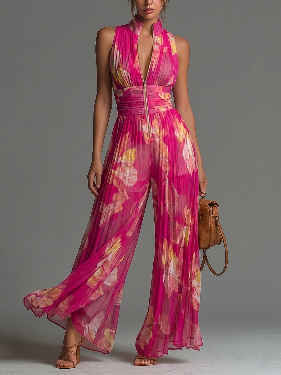 Conny | Prachtige Maxi Bloemenjurk
