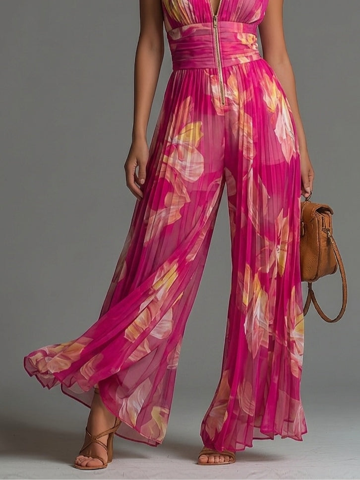 Conny | Prachtige Maxi Bloemenjurk