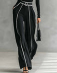 Fay -- Elegante set met contrastdetail