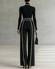 Fay -- Elegante set met contrastdetail