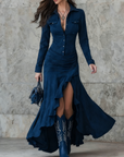 Maartje - Lange jurk met ruffles