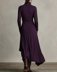 Marry - Maxi Jurk met Hoge Hals
