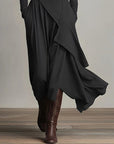 Marry - Maxi Jurk met Hoge Hals