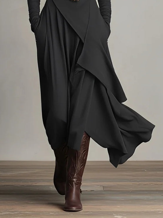 Marry - Maxi Jurk met Hoge Hals