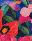 Elvira - Vintage Schoudertas met rits en magnetische sluiting