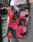Elvira - Vintage Schoudertas met rits en magnetische sluiting