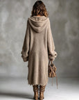 Gerda | Oversized gebreide hoodie jurk