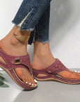 Andrea | Comfortabele en ondersteunende sleehak sandalen