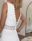 Jacqueline | Kanten V-hals Cami Jurk