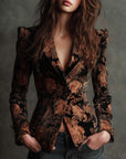 Celeste | Blazer met Bloemenprint