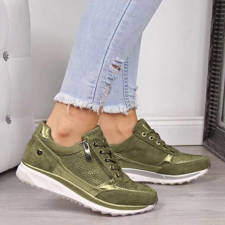 Gerlinde | Comfortabele Sneakers met Zachte Zool