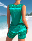 Márcia - Tankini met geometrische print