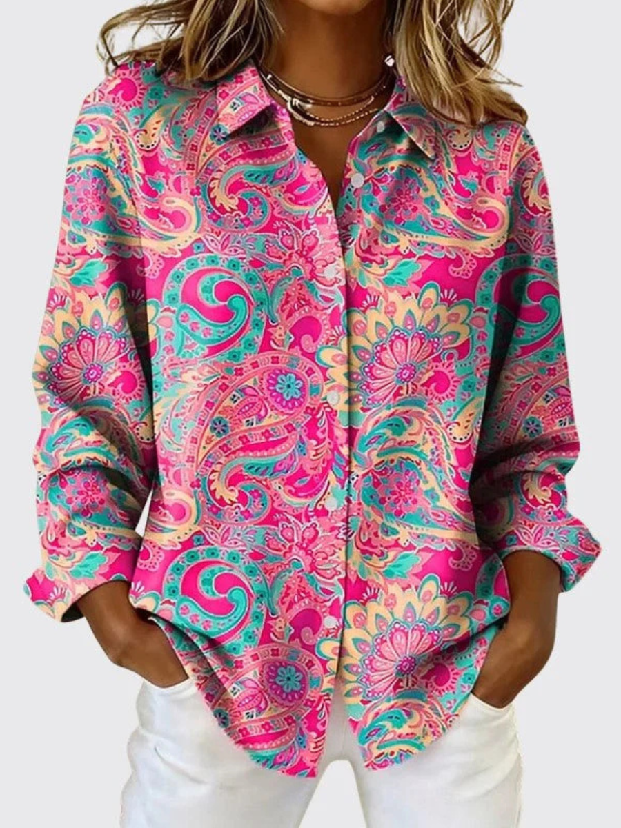 Maud | Blouse met paisley print