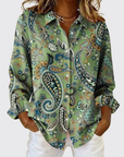 Maud | Blouse met paisley print