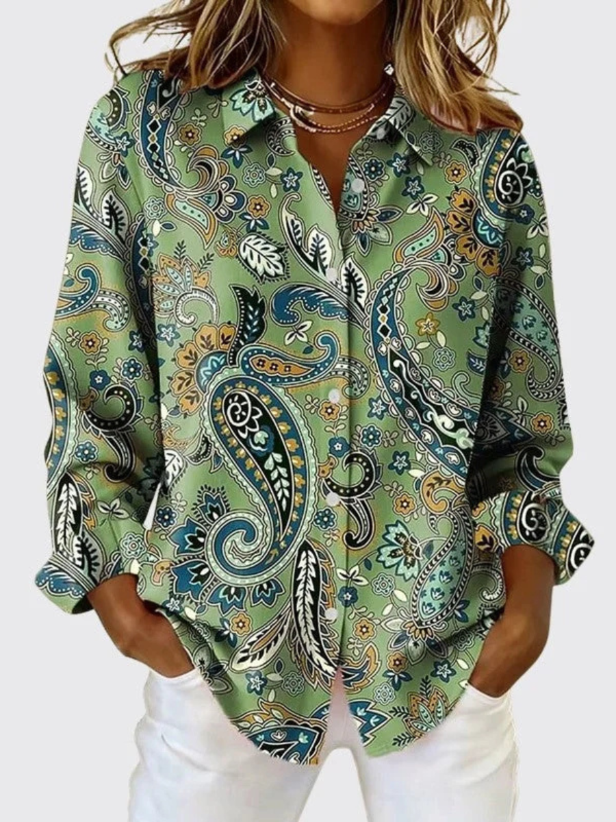 Maud | Blouse met paisley print