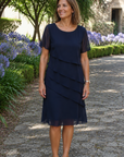 Júlia – Elegante en vloeiende jurk met ruffles