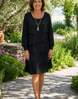 Teresa – Elegante en vloeiende jurk met ruffles