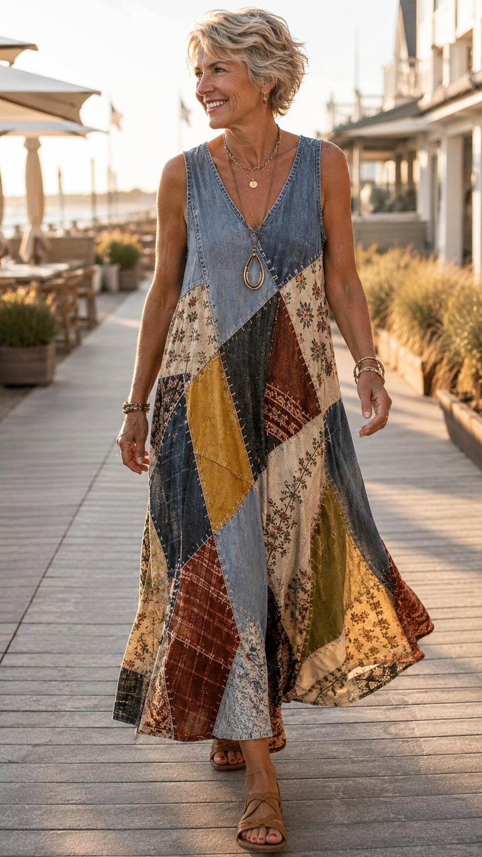 Tessa | Vintage Casual Jurk