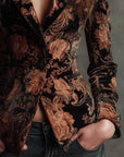 Celeste | Blazer met Bloemenprint
