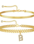Ariane - Enkelketting met letter - een ideaal cadeau!