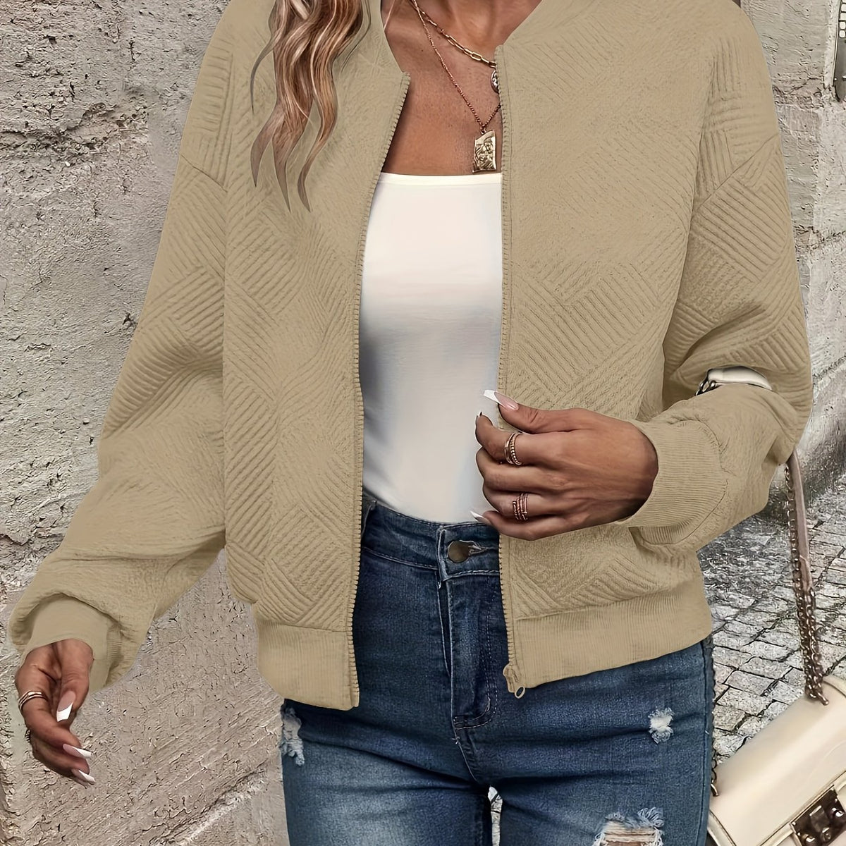 Smilla | Casual Tussenjas met Rits