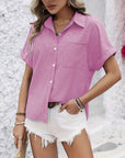 Lobke | Comfortabele Korte Mouwen Blouse