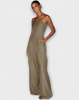 Kiora™ | Elegante jumpsuit zonder schouderbanden