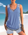 Márcia - Tankini met geometrische print